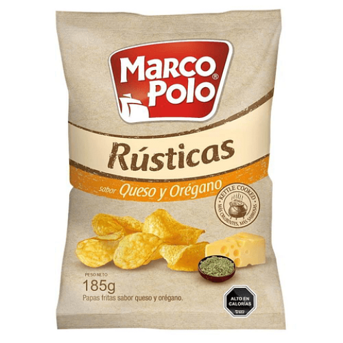 papas rusticas marco polo queso y oregano